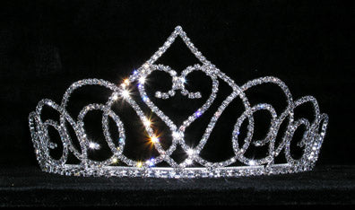 #15142 - Swooning Heart 3" Tiara